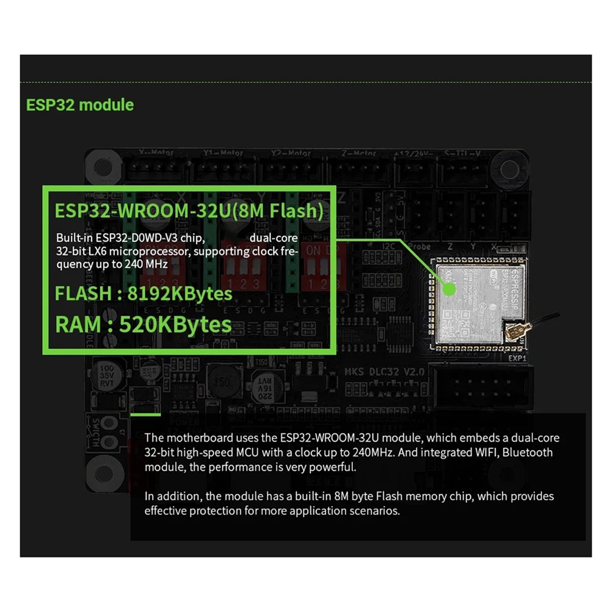 Grbl 32 Bit Control Board Offline Display - [VALUE PACK] Offline Controller Board 32-Bit