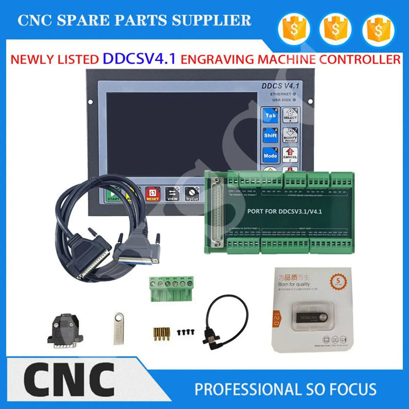 Ddcs V4.1 4 Axis Cnc Offline Controller - Najnowsza aktualizacja DDCSV3.1, kontroler ruchu CNC