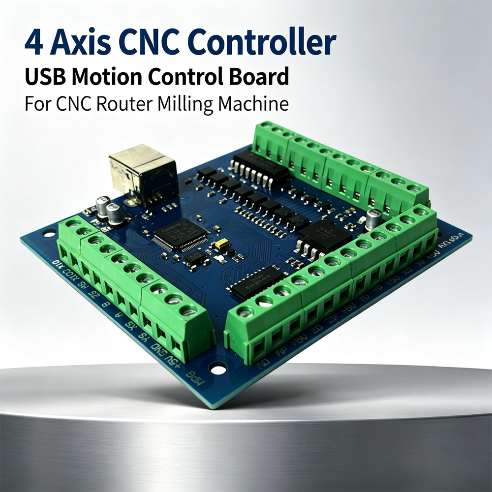 Mach3 Usb Cnc Controller 4 Axis 100Khz - Karta sterująca CNC Motion MACH3 4-osiowa