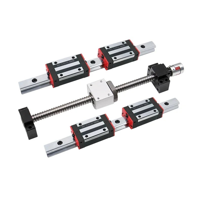 Hgr20 Linear Guide Rail Ballscrew Set - Szyny liniowe prowadnice liniowe 2 szt.