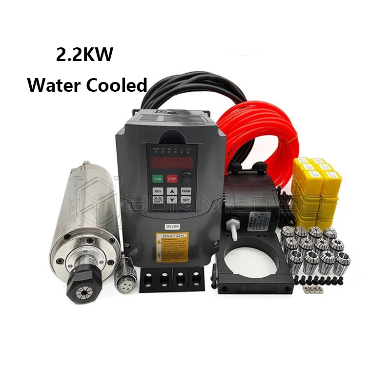 Er20 Collet Chuck Spindle Motor 220V - Wysokiej jakości silnik wrzecionowy chłodzony wodą