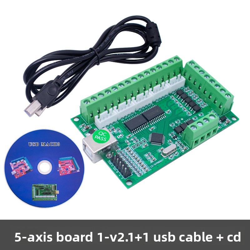1 szt. Płytka sterownika silni – 5 Axis Cnc Breakout Board Interface Mach3 recenzja i cena