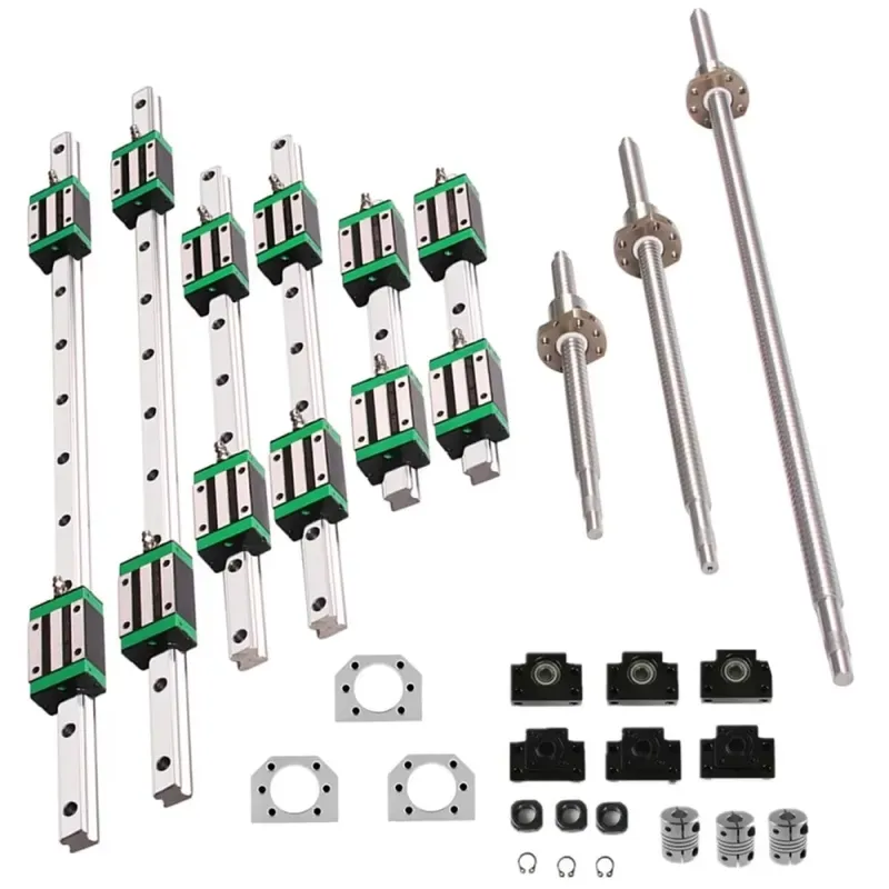 6 zestawów prowadnic liniowych – Hgr20 Linear Guide Rail Ballscrew Set recenzja i cena