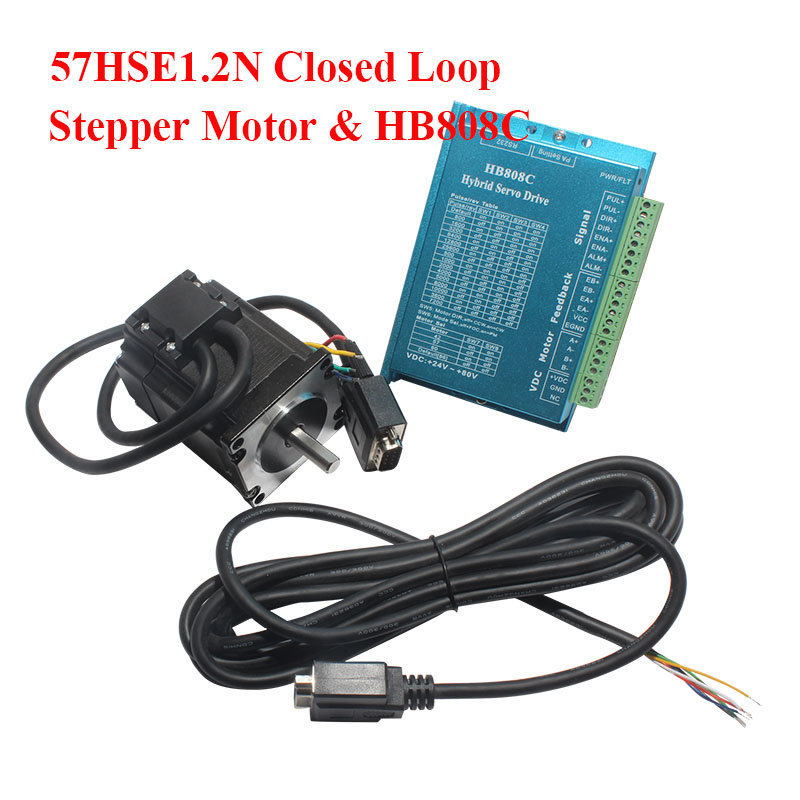 Silnik krokowy z zamkniętą pęt – Nema 23 Closed Loop Stepper Motor Driver Kit recenzja i cena