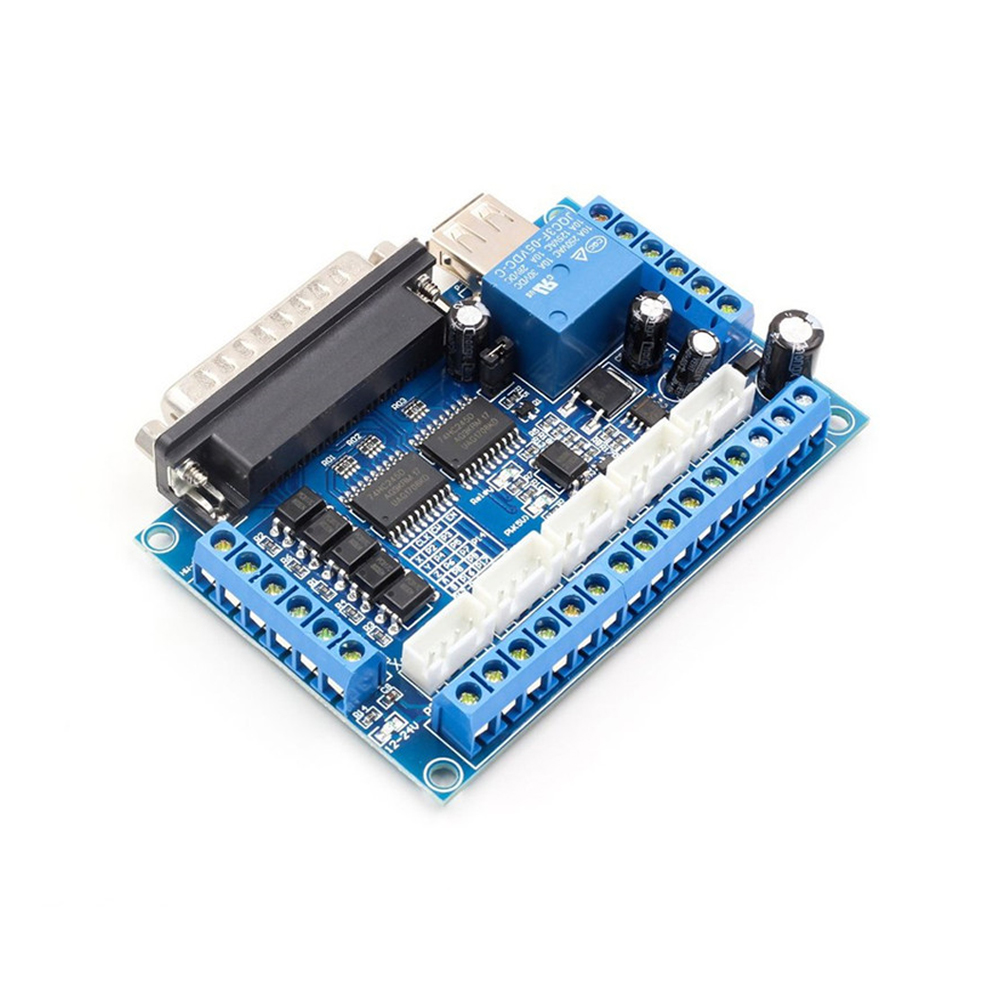 Adapter interfejsu CNC 5-osiow – 5 Axis Cnc Breakout Board Interface Mach3 recenzja i cena