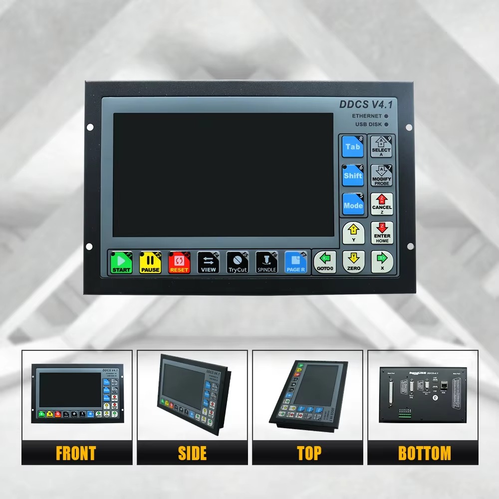 Kontroler ruchu DDCS-V4.1, 4-o – Ddcs V4.1 4 Axis Cnc Offline Controller recenzja i cena