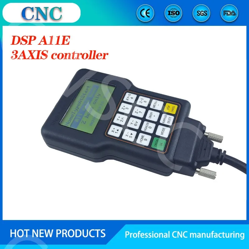 RichAuto DSP A11E 3-osiowy kon – Richauto A11 Dsp Controller 3 Axis recenzja i cena