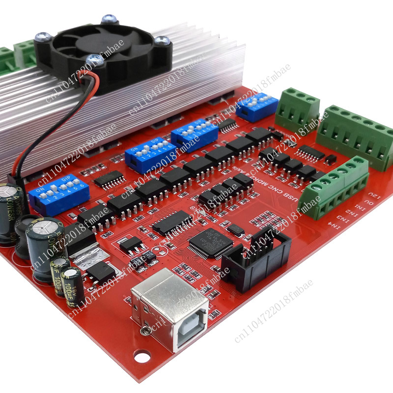 Płytka sterująca kontrolerem,  – Mach3 Usb Cnc Controller 4 Axis 100Khz recenzja i cena